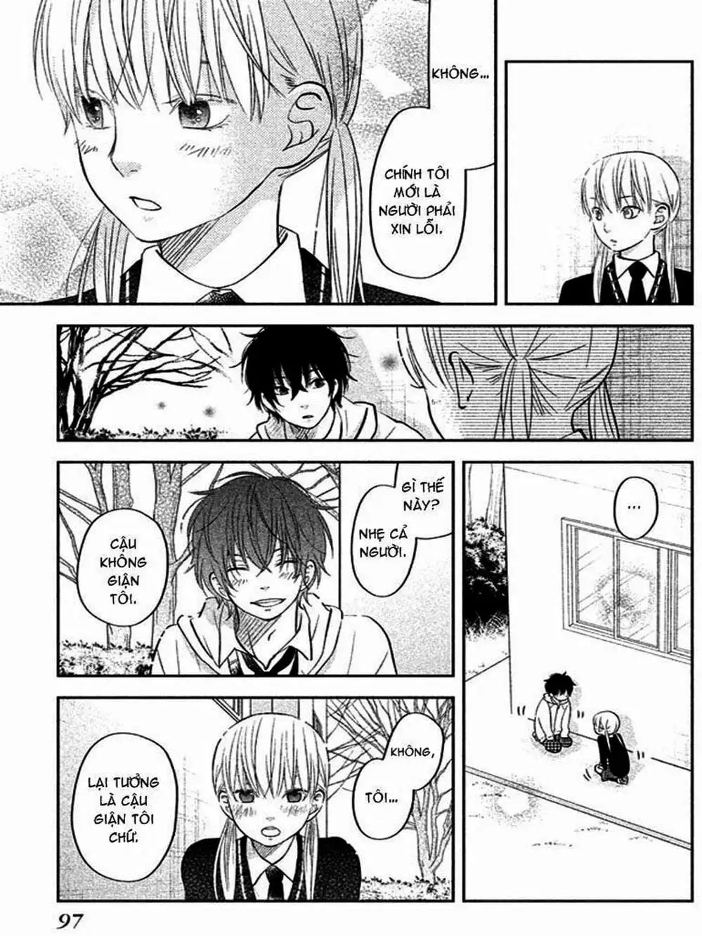 Truyện Tranh Quái Vật Bàn Bên - Tonari No Kaibutsu-Kun trang 4