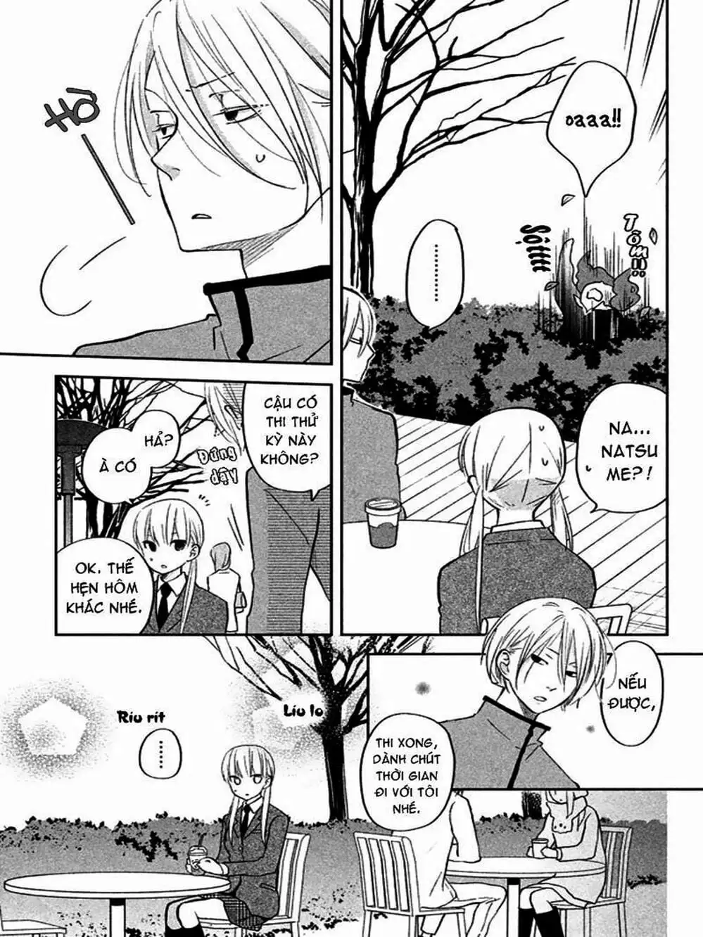 Truyện Tranh Quái Vật Bàn Bên - Tonari No Kaibutsu-Kun trang 4