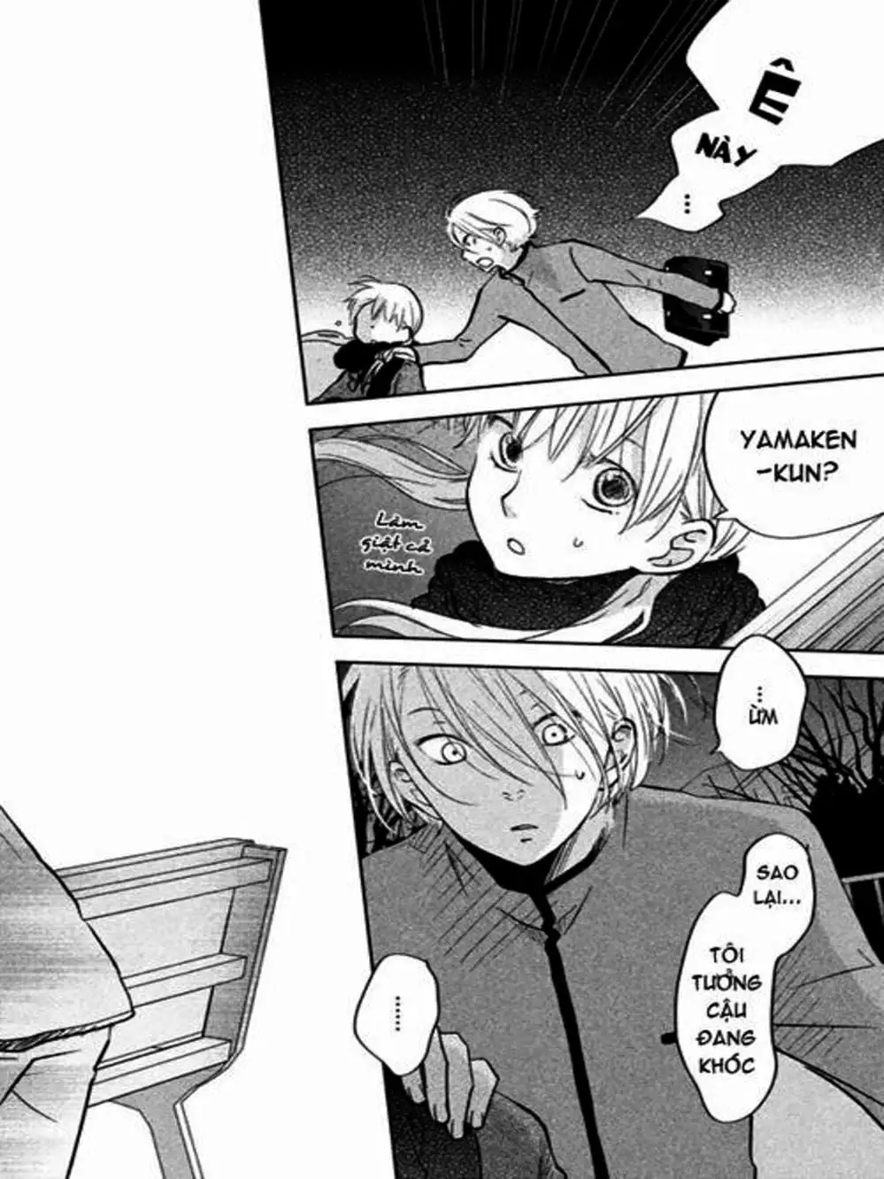 Truyện Tranh Quái Vật Bàn Bên - Tonari No Kaibutsu-Kun trang 4