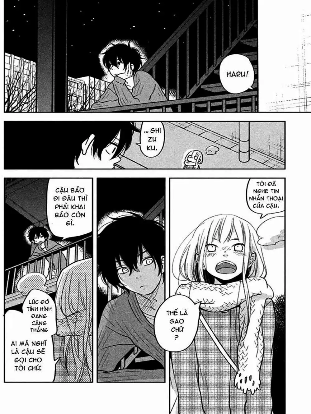 Truyện Tranh Quái Vật Bàn Bên - Tonari No Kaibutsu-Kun trang 4