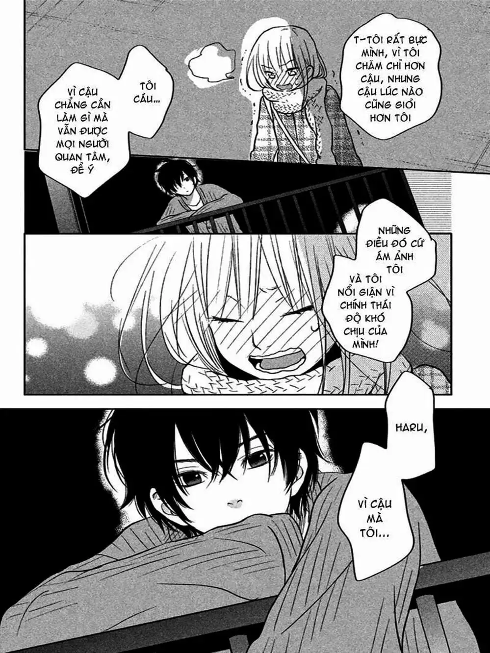 Truyện Tranh Quái Vật Bàn Bên - Tonari No Kaibutsu-Kun trang 4