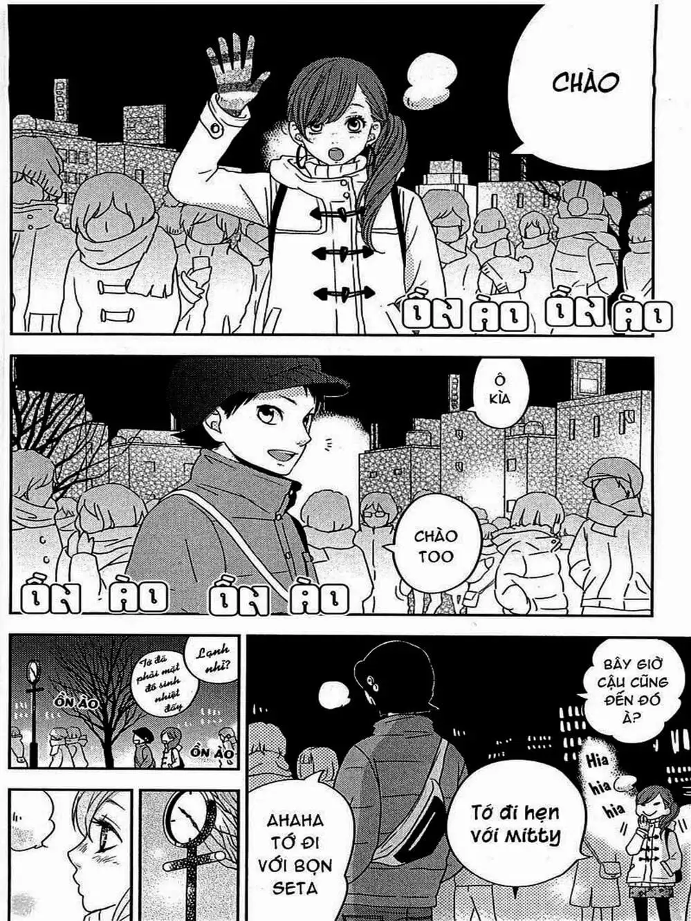 Truyện Tranh Quái Vật Bàn Bên - Tonari No Kaibutsu-Kun trang 4