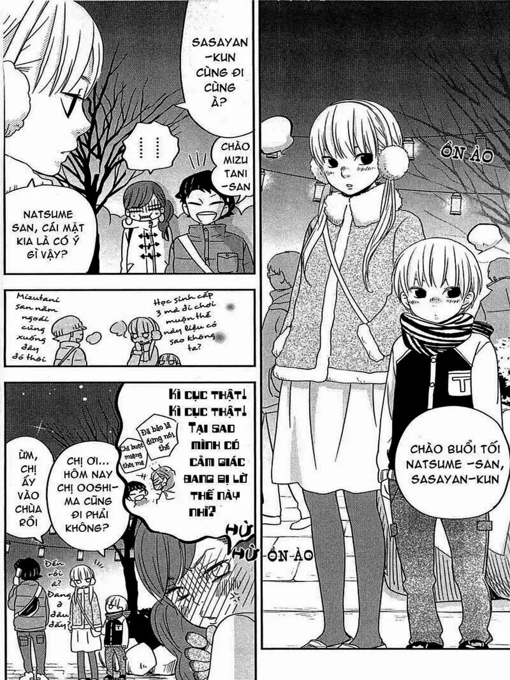 Truyện Tranh Quái Vật Bàn Bên - Tonari No Kaibutsu-Kun trang 4