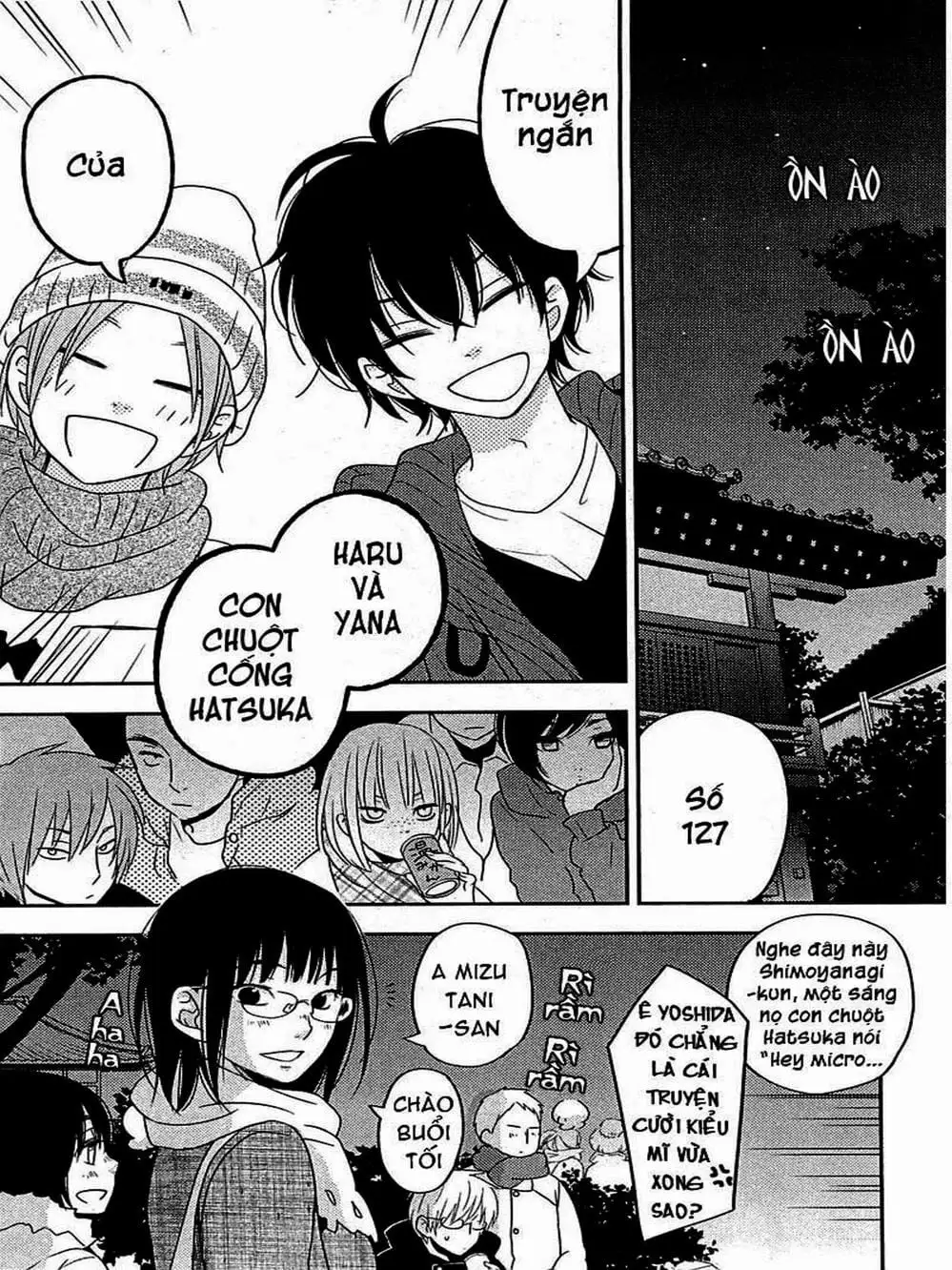 Truyện Tranh Quái Vật Bàn Bên - Tonari No Kaibutsu-Kun trang 4