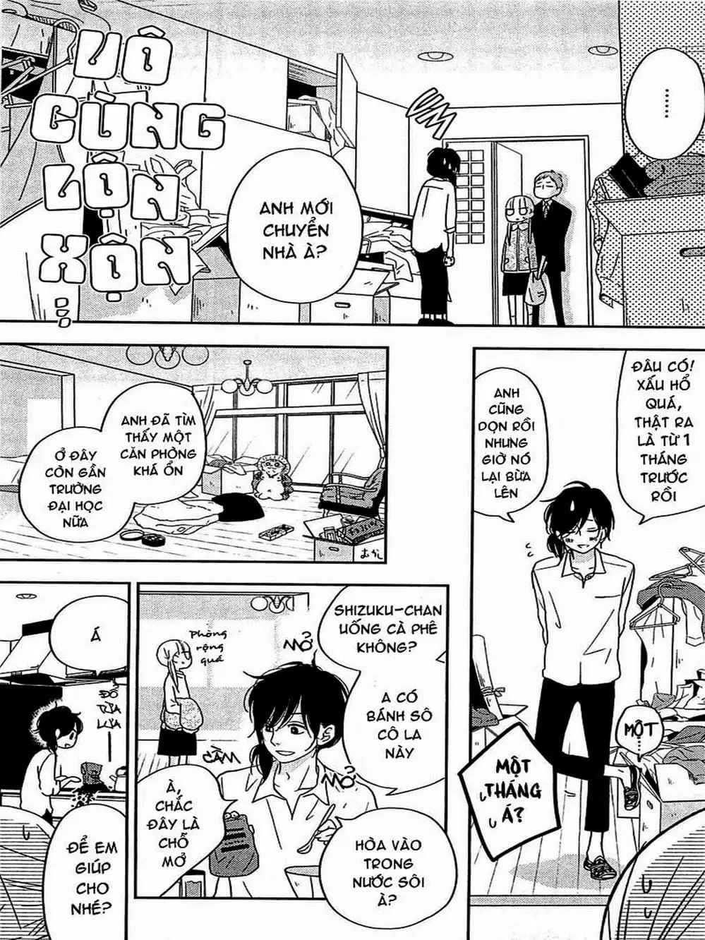 Truyện Tranh Quái Vật Bàn Bên - Tonari No Kaibutsu-Kun trang 4