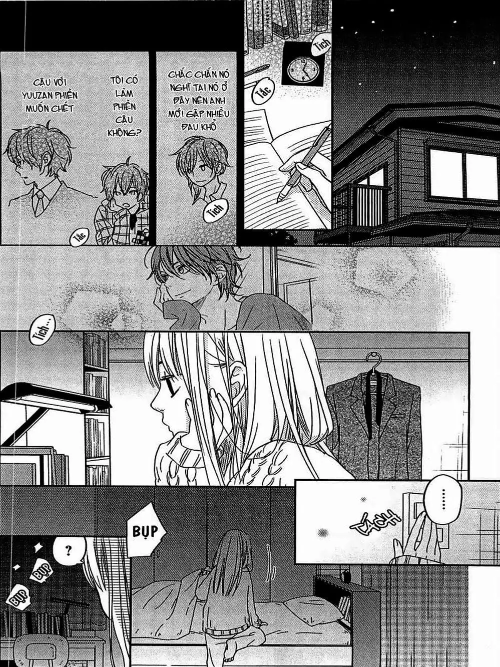 Truyện Tranh Quái Vật Bàn Bên - Tonari No Kaibutsu-Kun trang 4