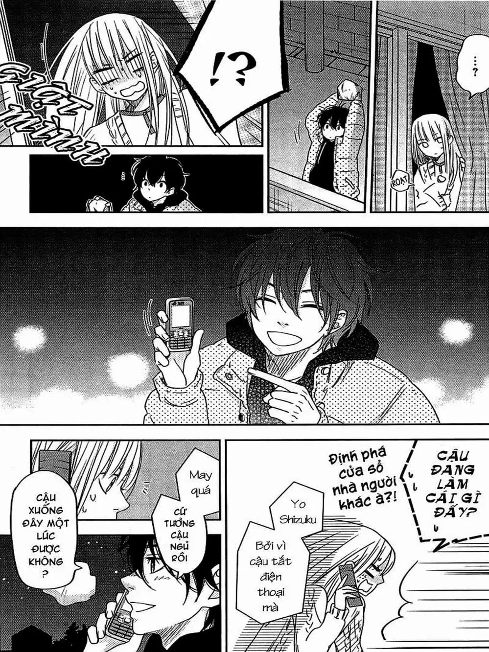 Truyện Tranh Quái Vật Bàn Bên - Tonari No Kaibutsu-Kun trang 4