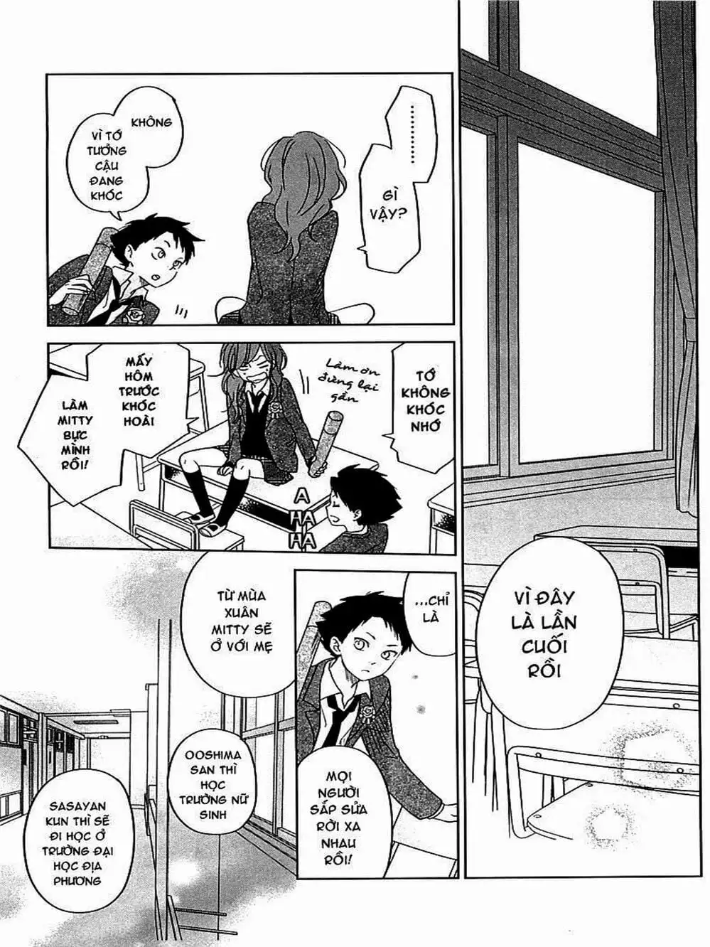 Truyện Tranh Quái Vật Bàn Bên - Tonari No Kaibutsu-Kun trang 4