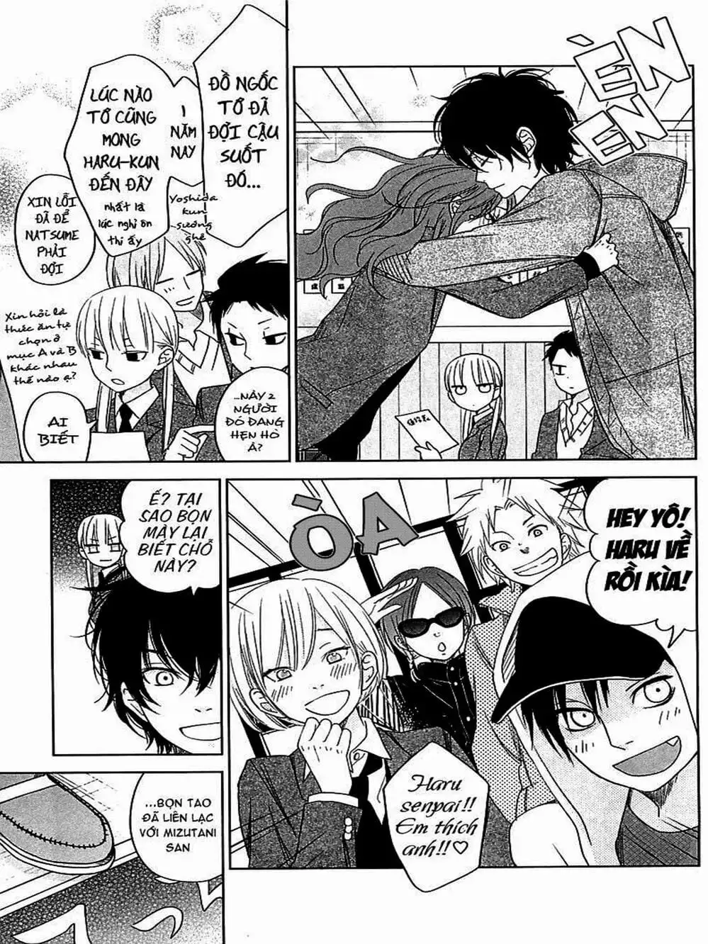 Truyện Tranh Quái Vật Bàn Bên - Tonari No Kaibutsu-Kun trang 4