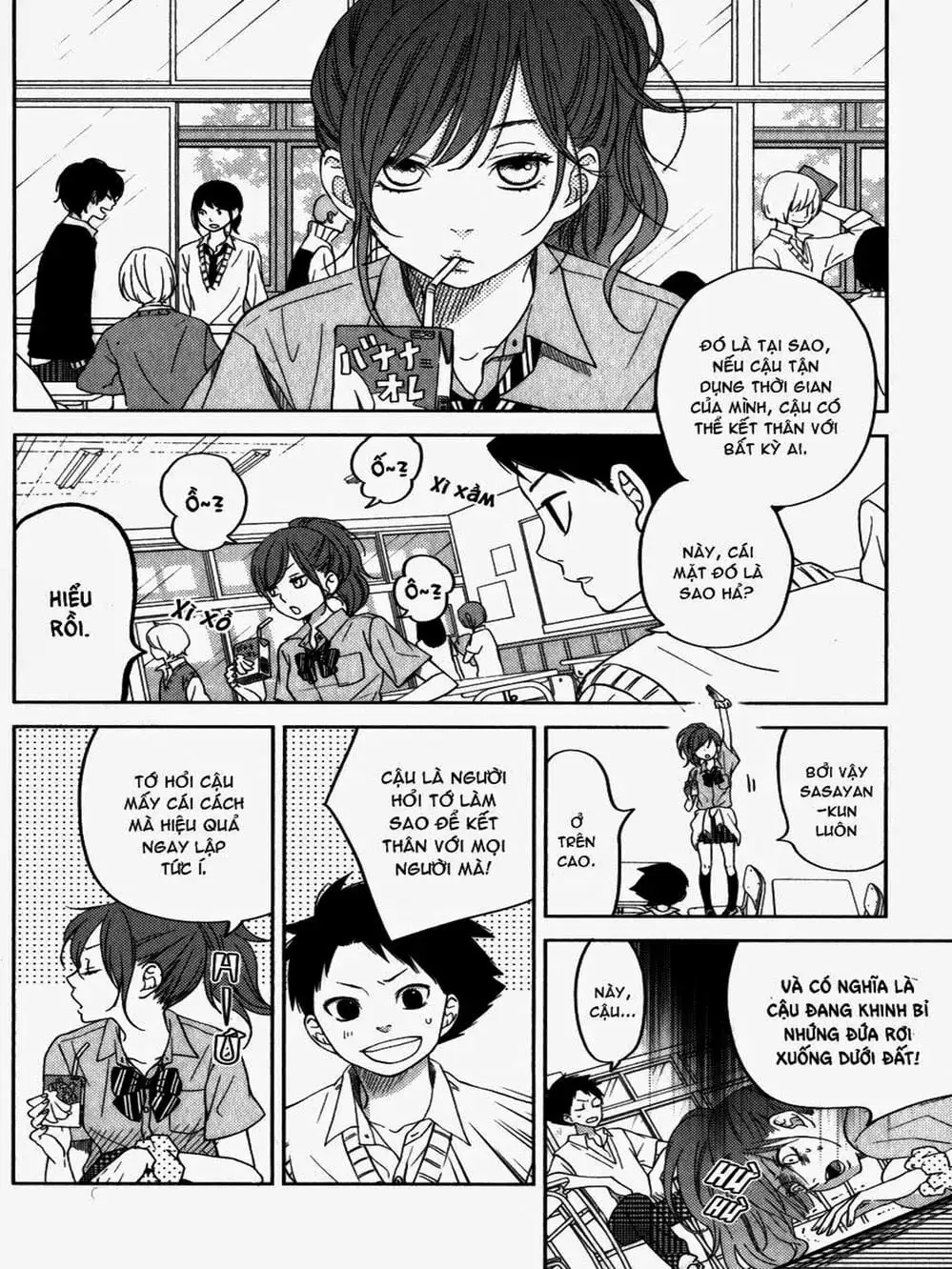 Truyện Tranh Quái Vật Bàn Bên - Tonari No Kaibutsu-Kun trang 4