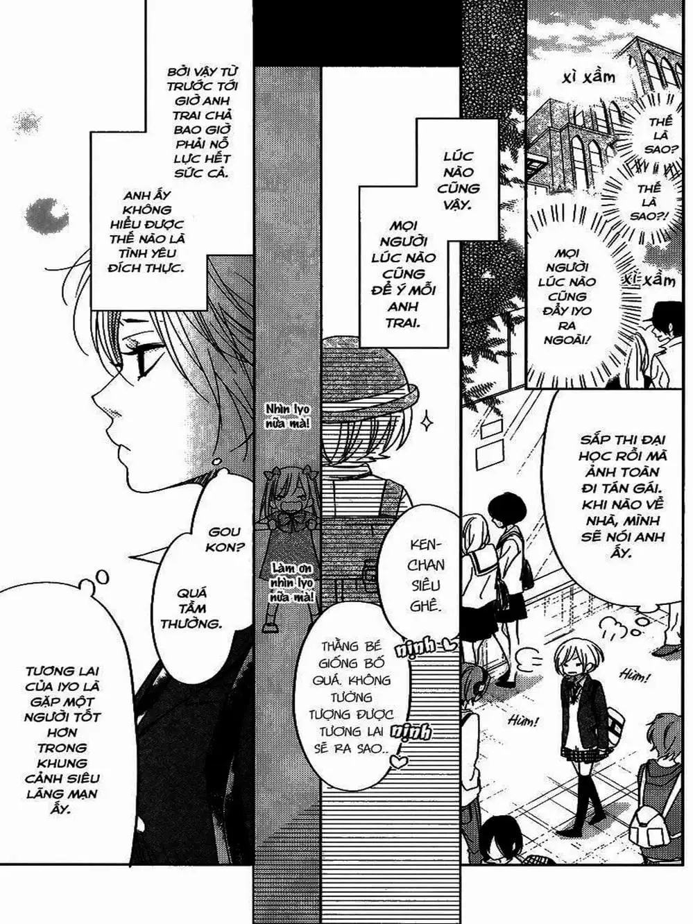 Truyện Tranh Quái Vật Bàn Bên - Tonari No Kaibutsu-Kun trang 4