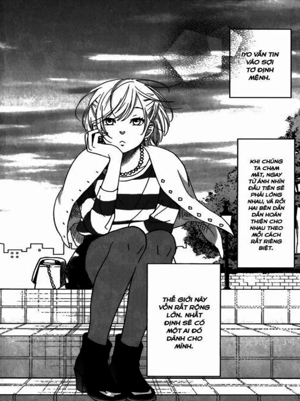 Truyện Tranh Quái Vật Bàn Bên - Tonari No Kaibutsu-Kun trang 4