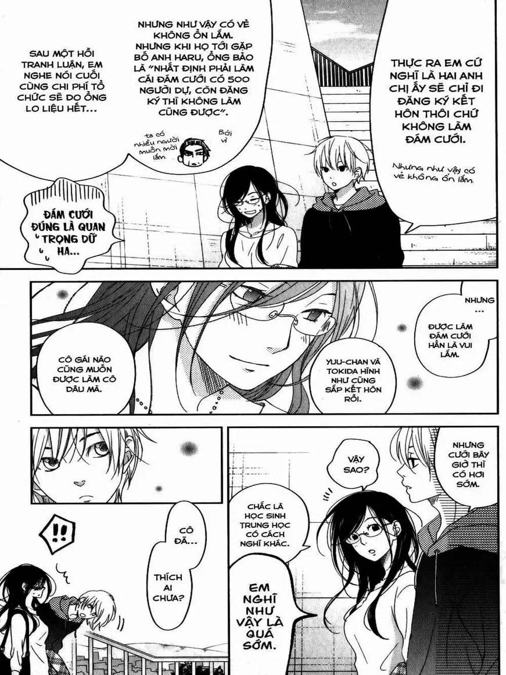 Truyện Tranh Quái Vật Bàn Bên - Tonari No Kaibutsu-Kun trang 4