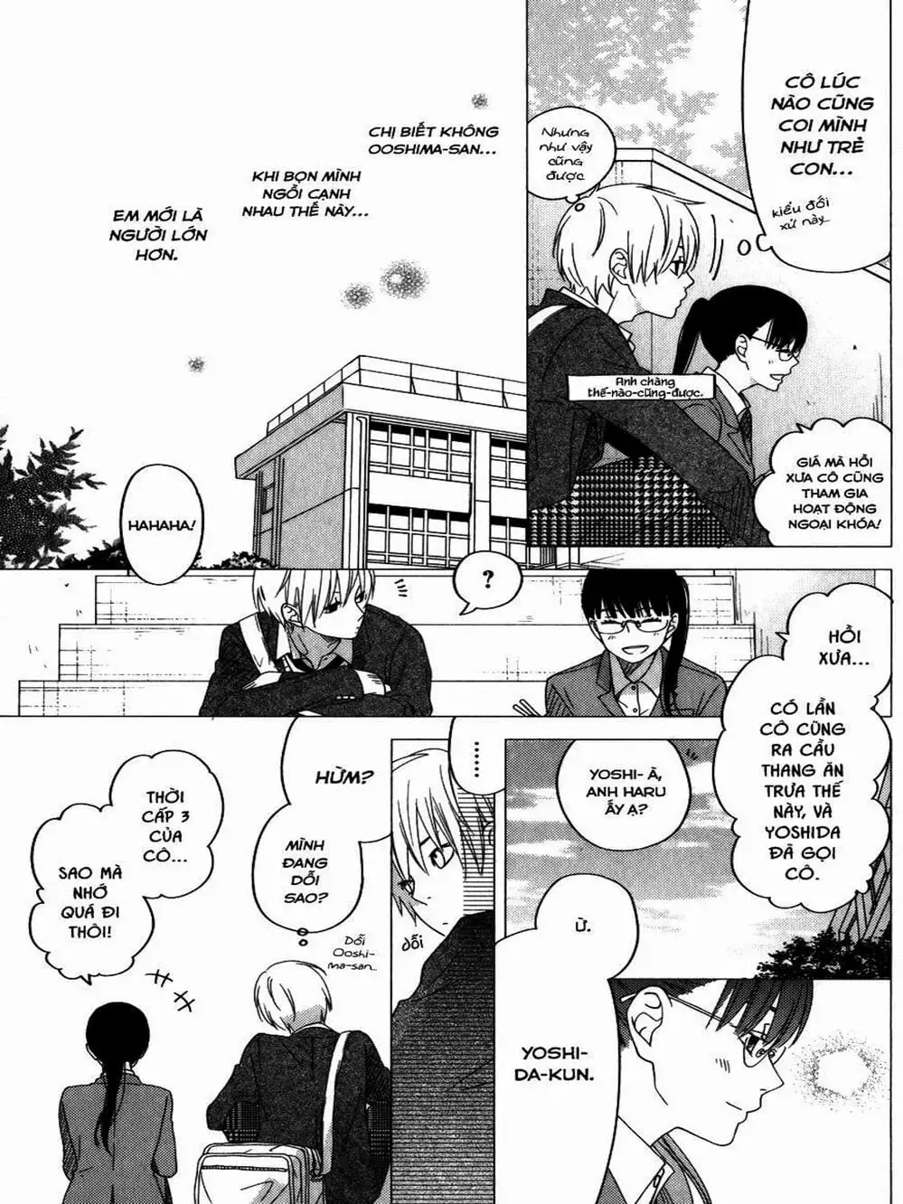 Truyện Tranh Quái Vật Bàn Bên - Tonari No Kaibutsu-Kun trang 4