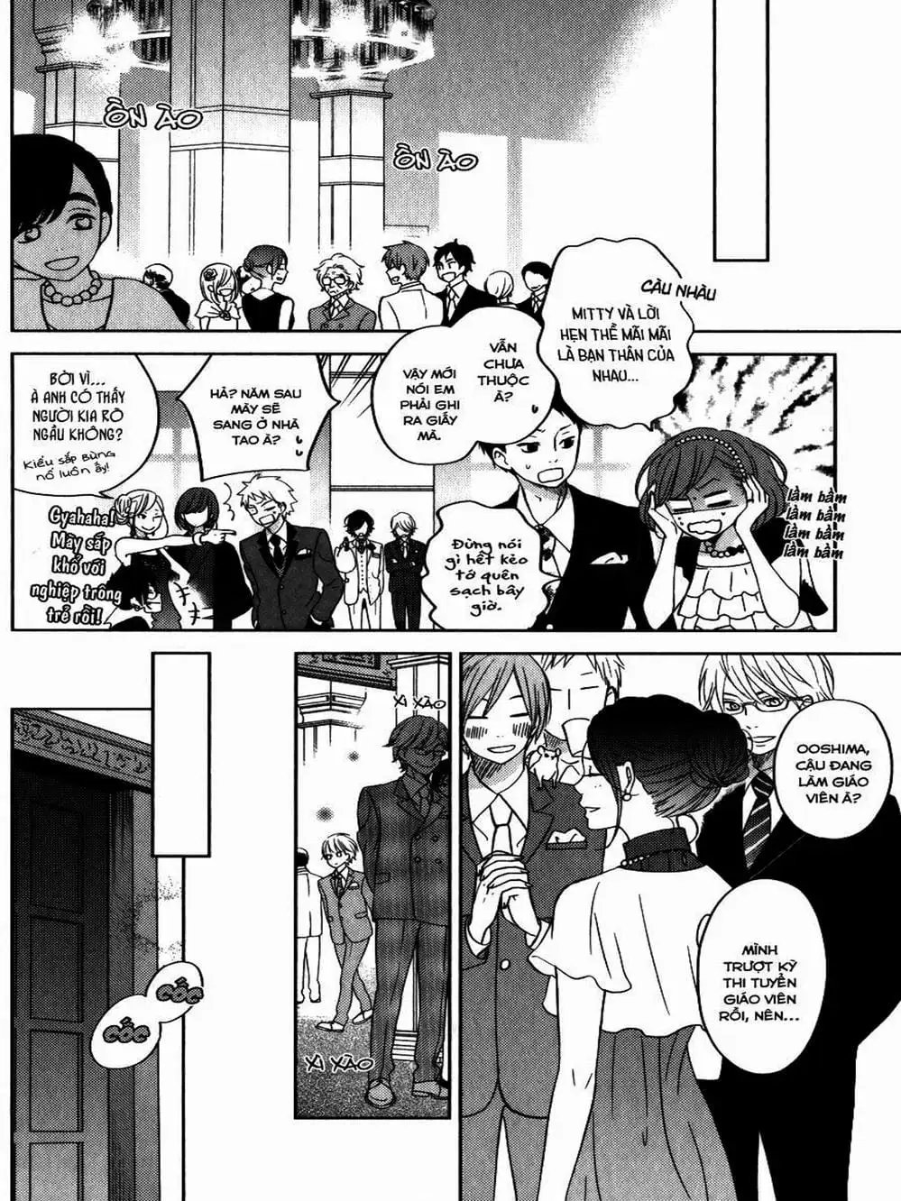 Truyện Tranh Quái Vật Bàn Bên - Tonari No Kaibutsu-Kun trang 4