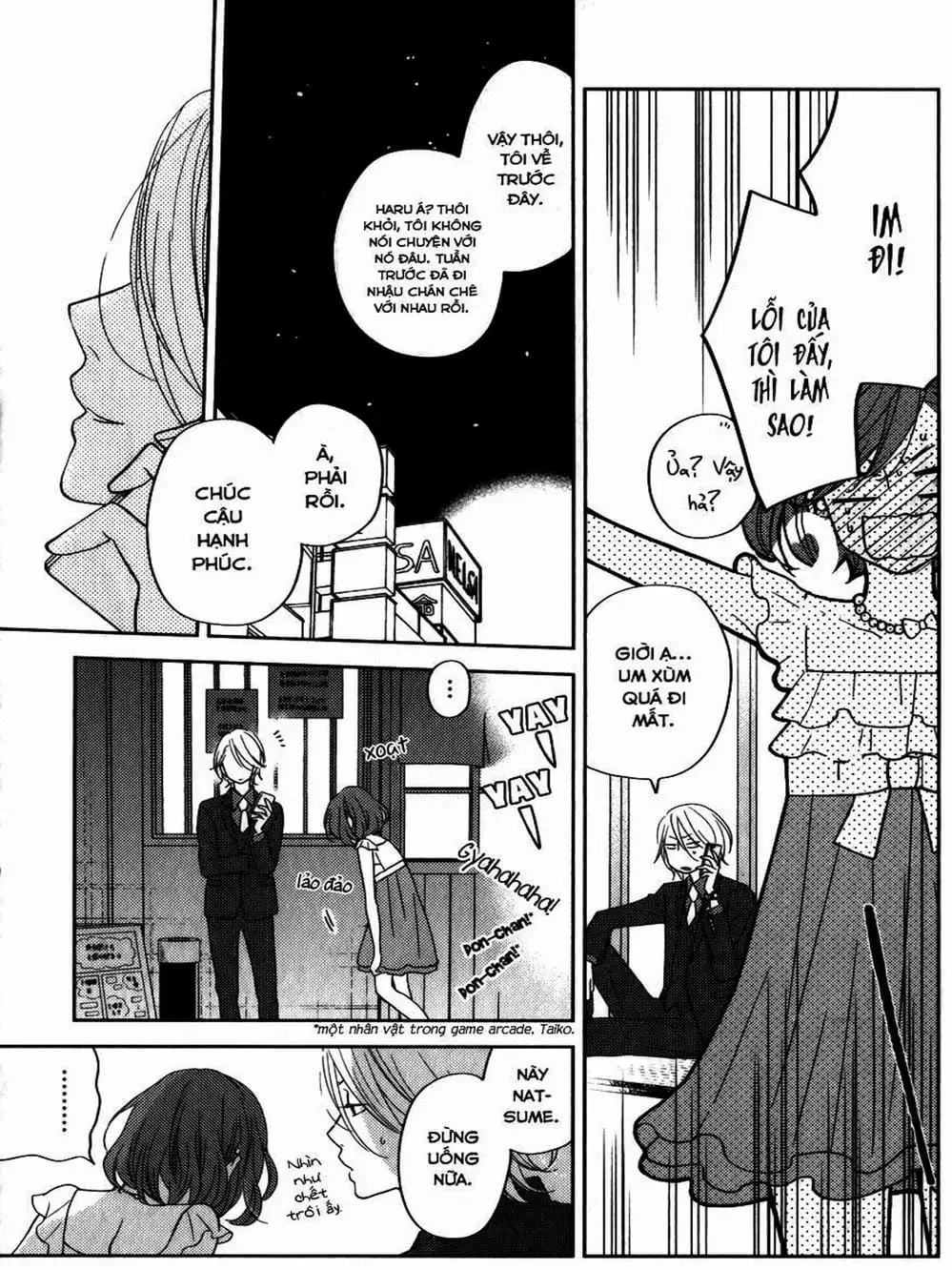 Truyện Tranh Quái Vật Bàn Bên - Tonari No Kaibutsu-Kun trang 4