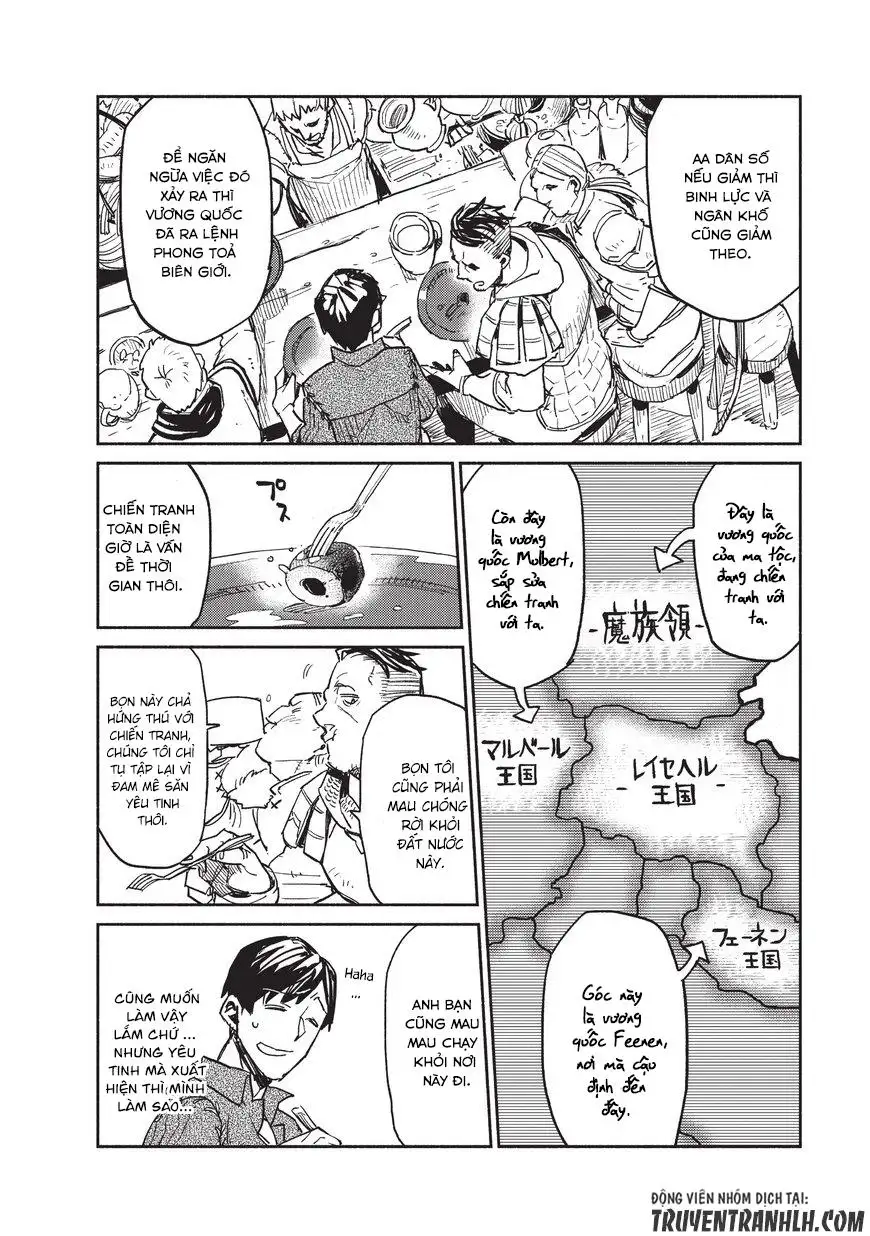 Truyện Tranh Chu Du Ẩm Thực Tại Dị Giới Với Kỹ Năng Không Tưởng - Tondemo Skill De Isekai Hourou Meshi trang 5