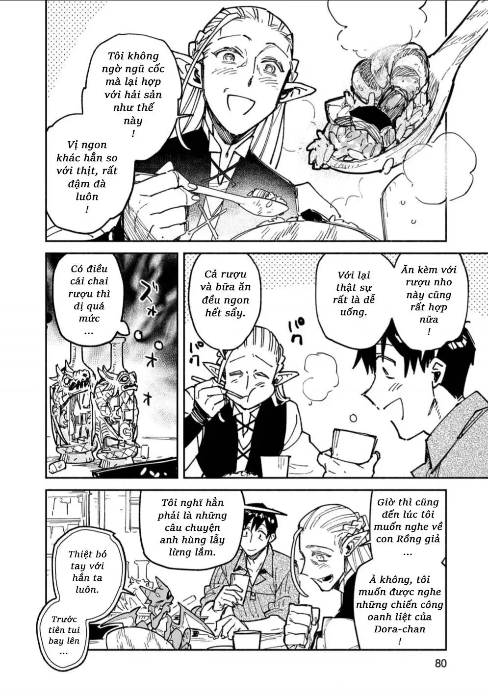 Truyện Tranh Chu Du Ẩm Thực Tại Dị Giới Với Kỹ Năng Không Tưởng - Tondemo Skill De Isekai Hourou Meshi trang 5