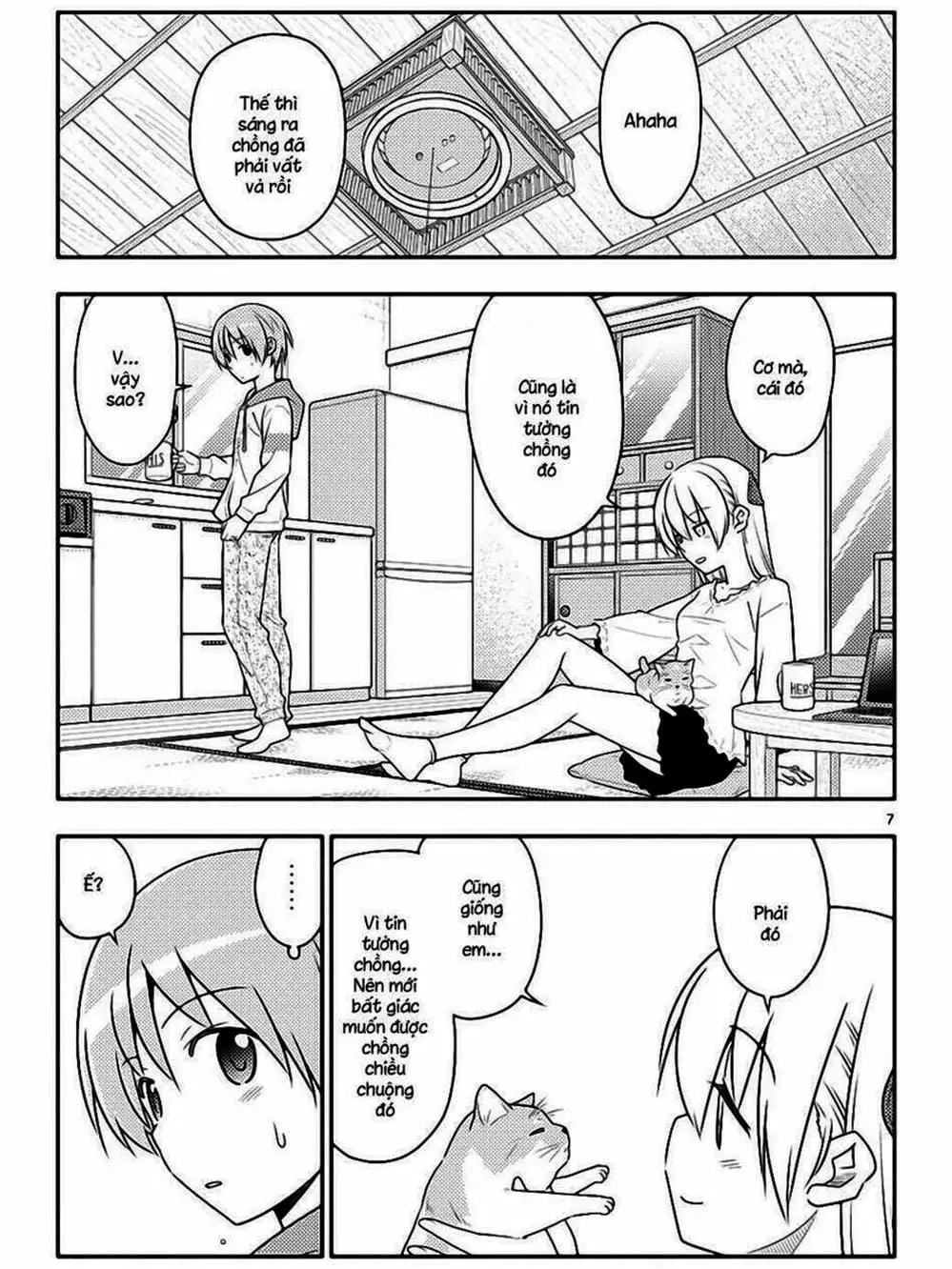 Truyện Tranh Tóm Lại Là Em Rất Dễ Thương - Tonikaku Kawaii trang 6