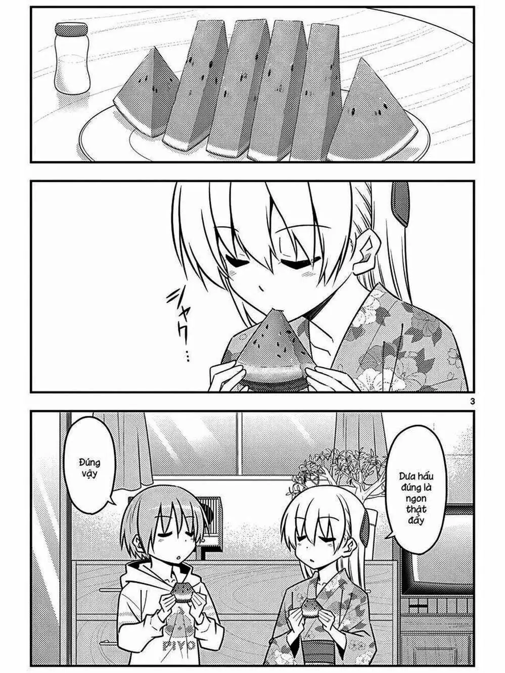 Truyện Tranh Tóm Lại Là Em Rất Dễ Thương - Tonikaku Kawaii trang 6