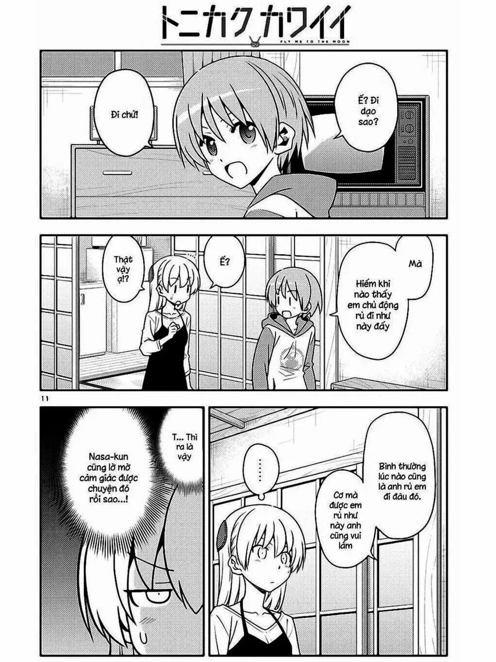 Truyện Tranh Tóm Lại Là Em Rất Dễ Thương - Tonikaku Kawaii trang 6