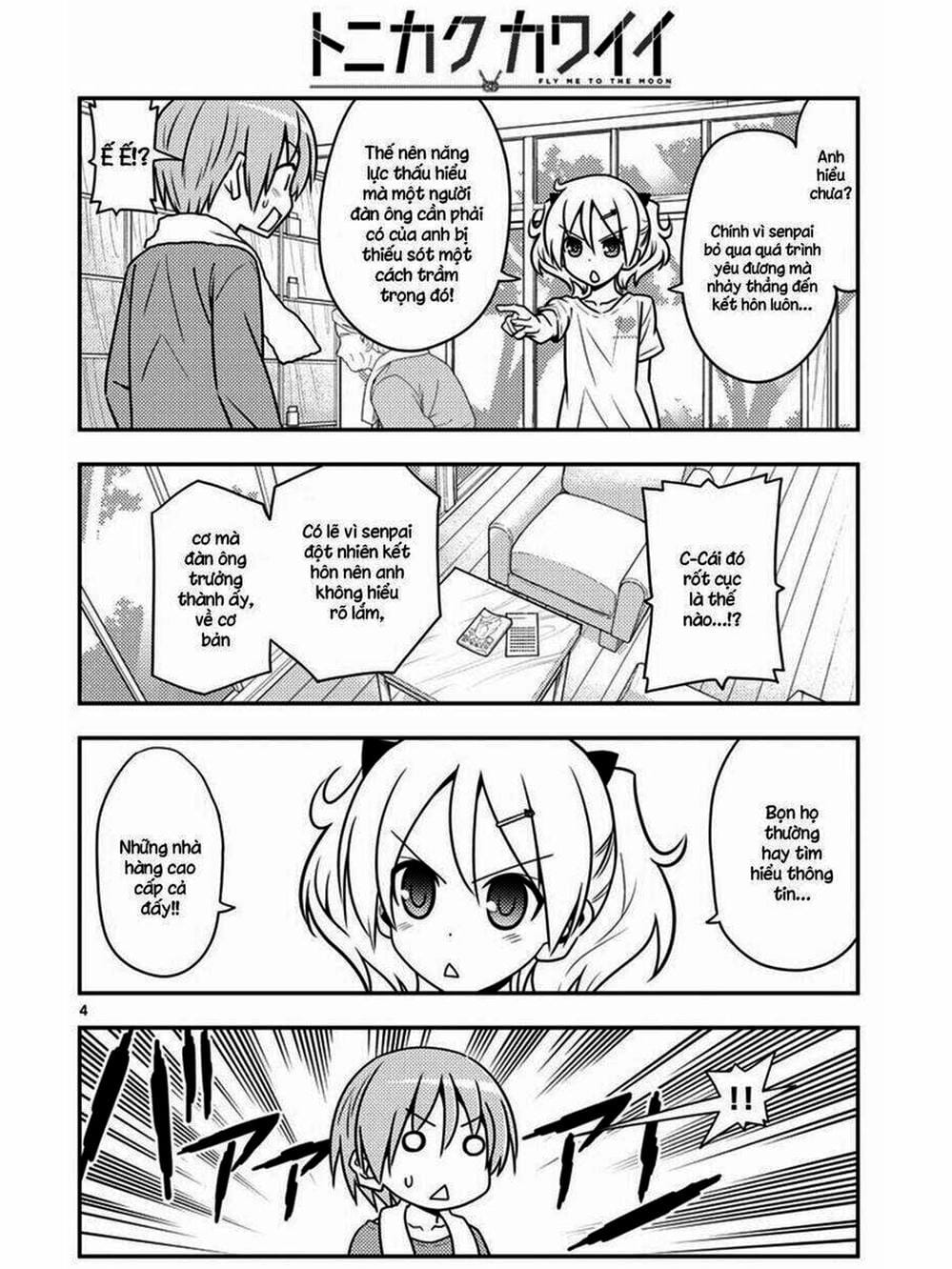 Truyện Tranh Tóm Lại Là Em Rất Dễ Thương - Tonikaku Kawaii trang 6