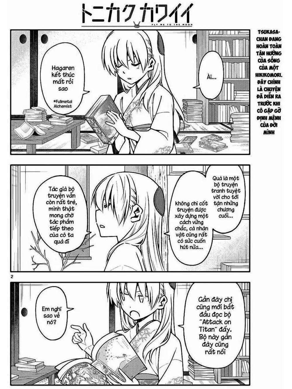 Truyện Tranh Tóm Lại Là Em Rất Dễ Thương - Tonikaku Kawaii trang 6