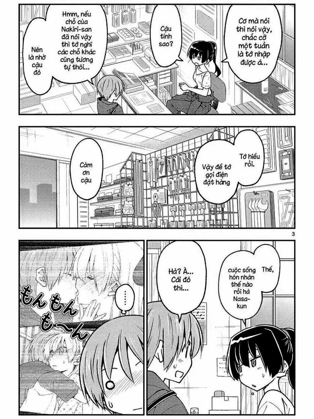 Truyện Tranh Tóm Lại Là Em Rất Dễ Thương - Tonikaku Kawaii trang 6