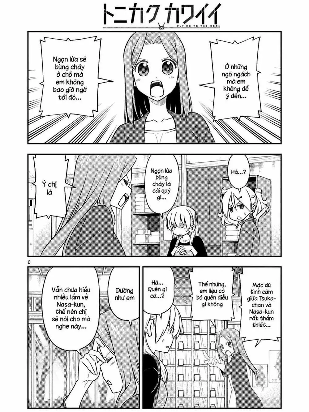 Truyện Tranh Tóm Lại Là Em Rất Dễ Thương - Tonikaku Kawaii trang 6