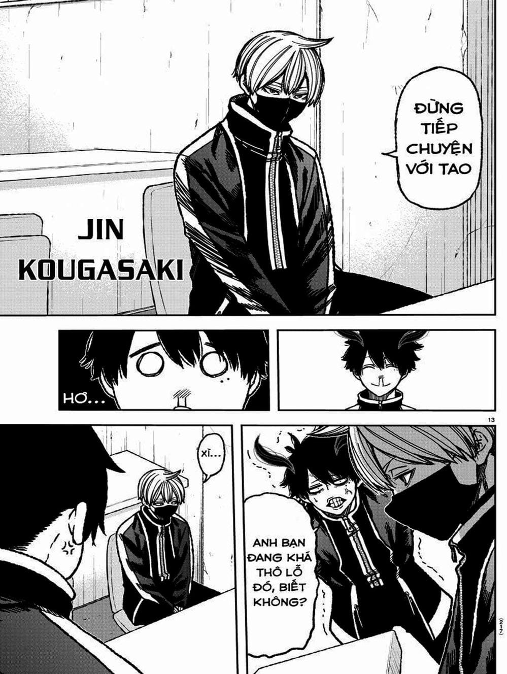 Truyện Tranh Truyền Thuyết Về Dòng Máu Bị Nguyền Rủa: Tougen Anki trang 6