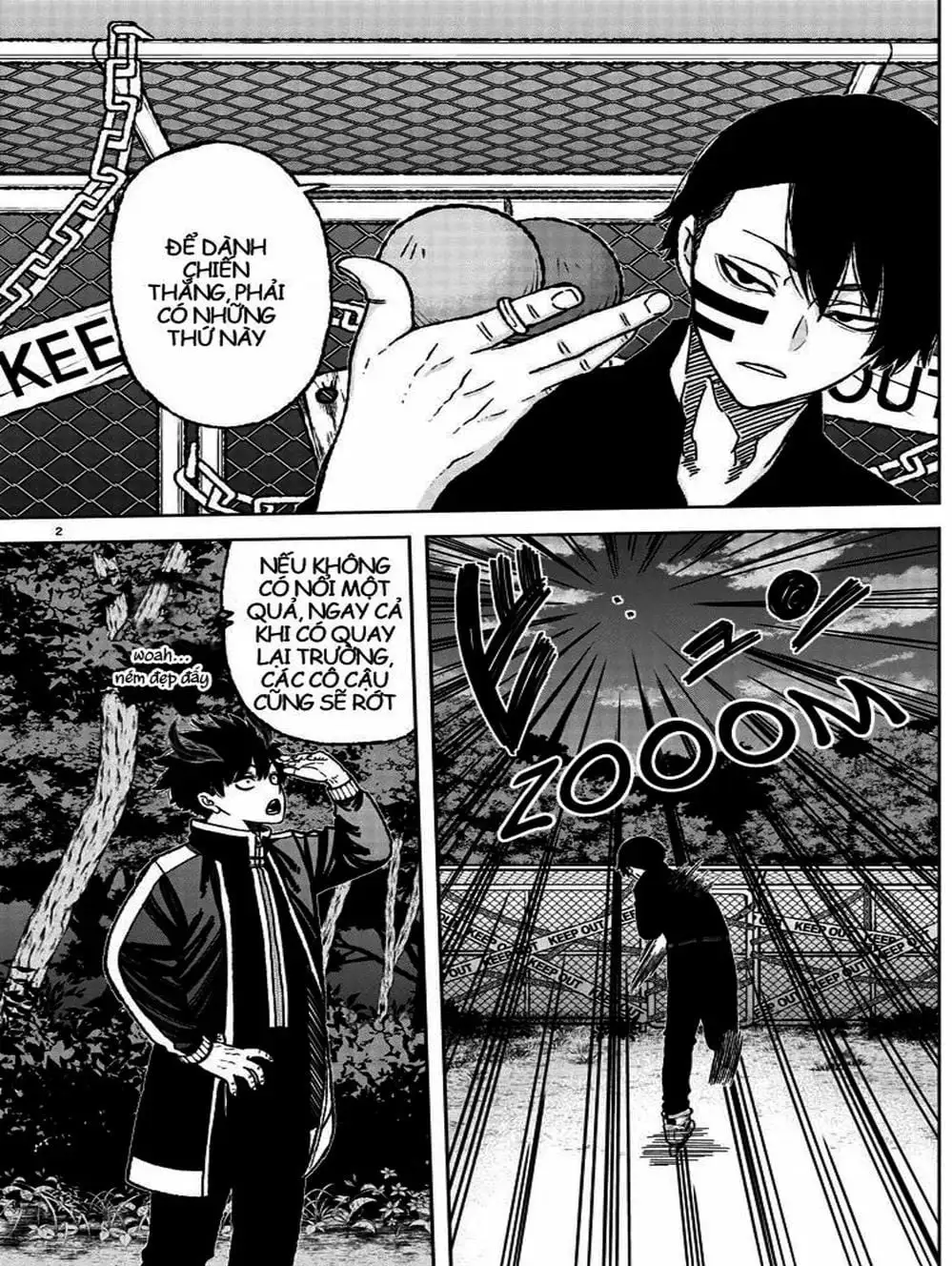 Truyện Tranh Truyền Thuyết Về Dòng Máu Bị Nguyền Rủa: Tougen Anki trang 6