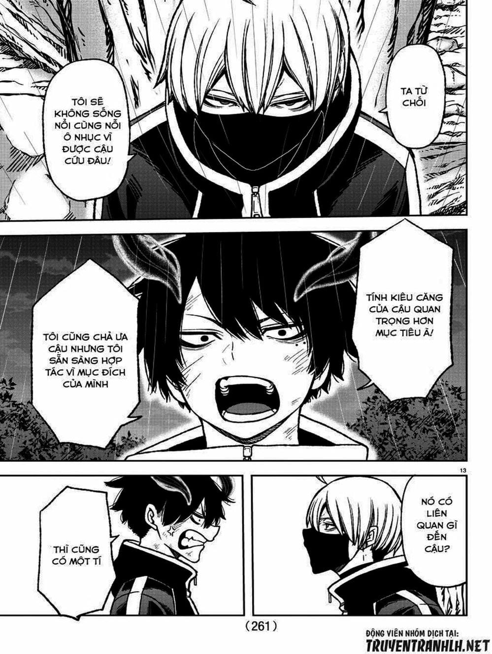 Truyện Tranh Truyền Thuyết Về Dòng Máu Bị Nguyền Rủa: Tougen Anki trang 6