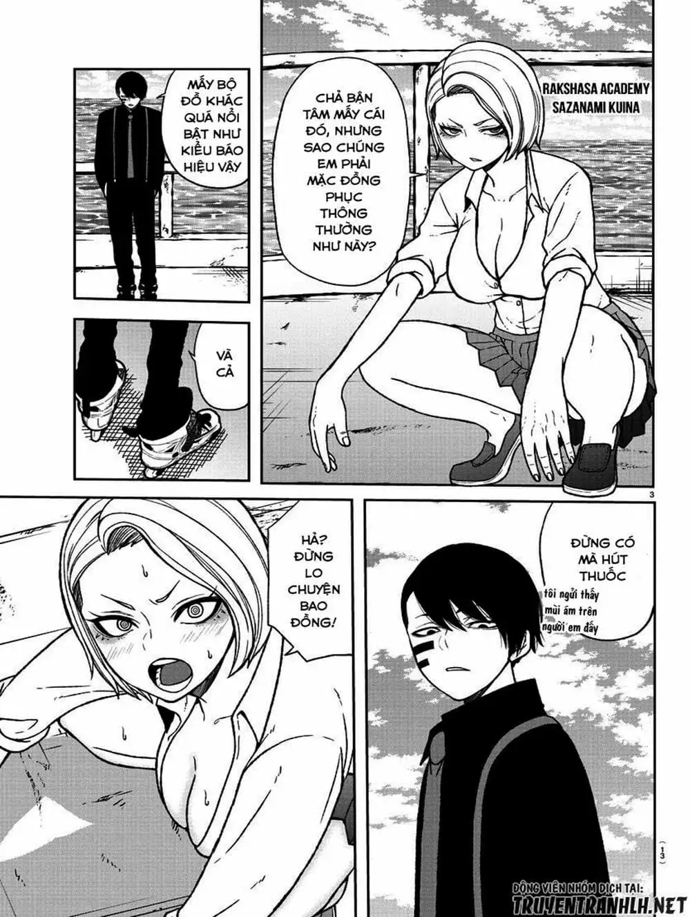 Truyện Tranh Truyền Thuyết Về Dòng Máu Bị Nguyền Rủa: Tougen Anki trang 6