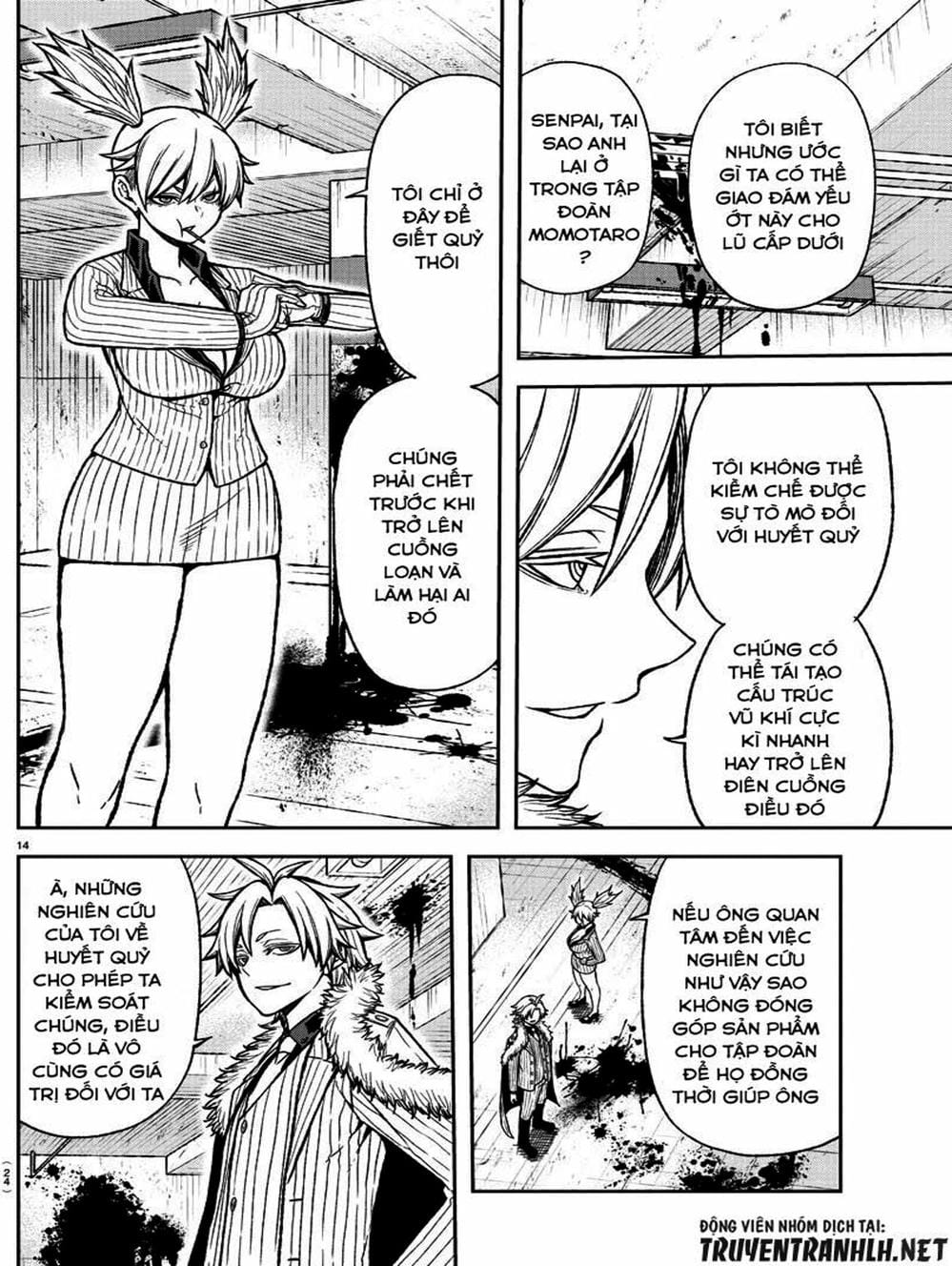 Truyện Tranh Truyền Thuyết Về Dòng Máu Bị Nguyền Rủa: Tougen Anki trang 6