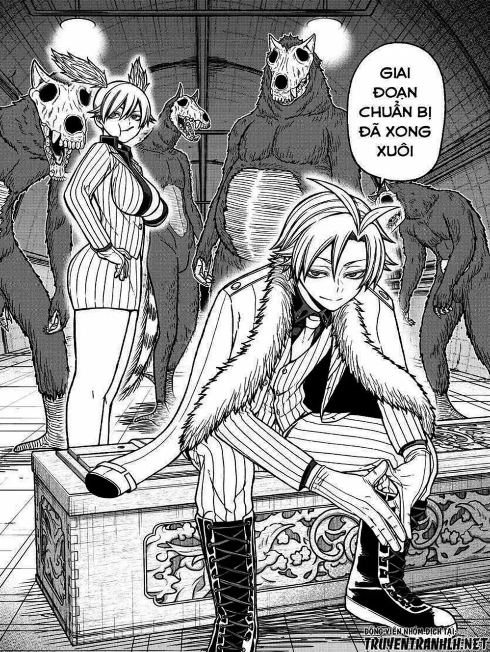 Truyện Tranh Truyền Thuyết Về Dòng Máu Bị Nguyền Rủa: Tougen Anki trang 6