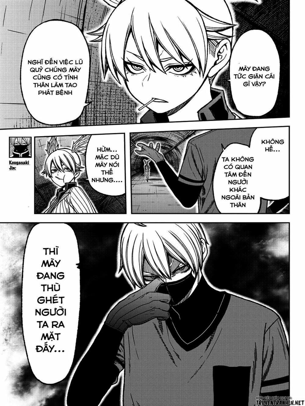 Truyện Tranh Truyền Thuyết Về Dòng Máu Bị Nguyền Rủa: Tougen Anki trang 6