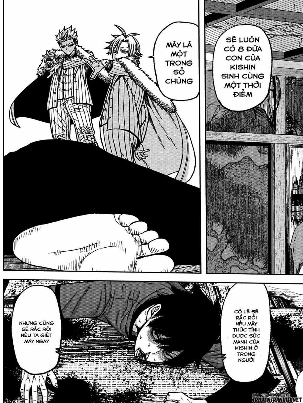 Truyện Tranh Truyền Thuyết Về Dòng Máu Bị Nguyền Rủa: Tougen Anki trang 6