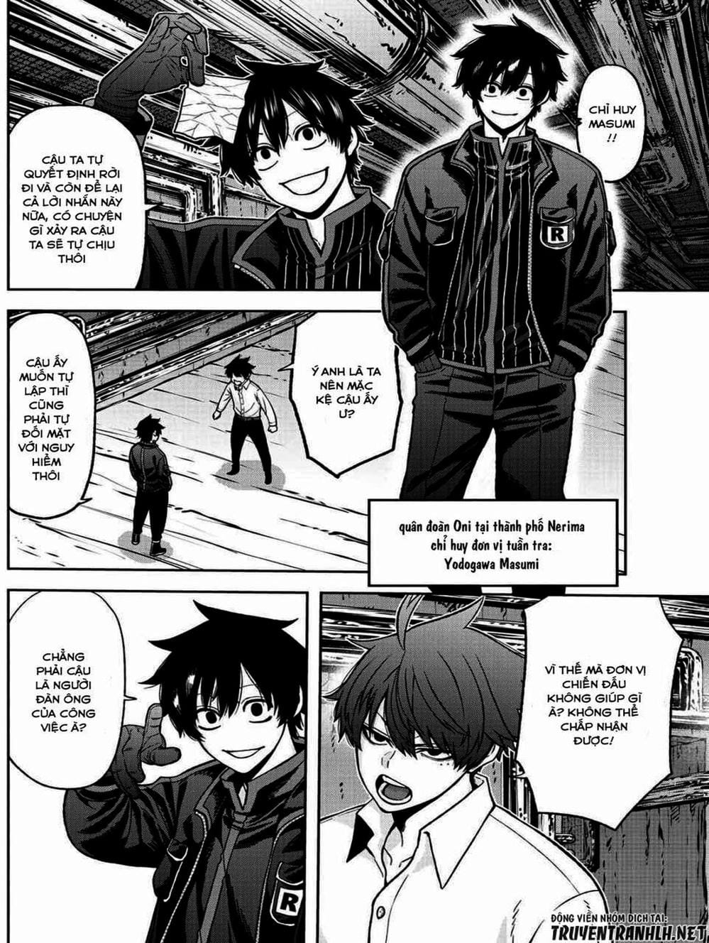 Truyện Tranh Truyền Thuyết Về Dòng Máu Bị Nguyền Rủa: Tougen Anki trang 6