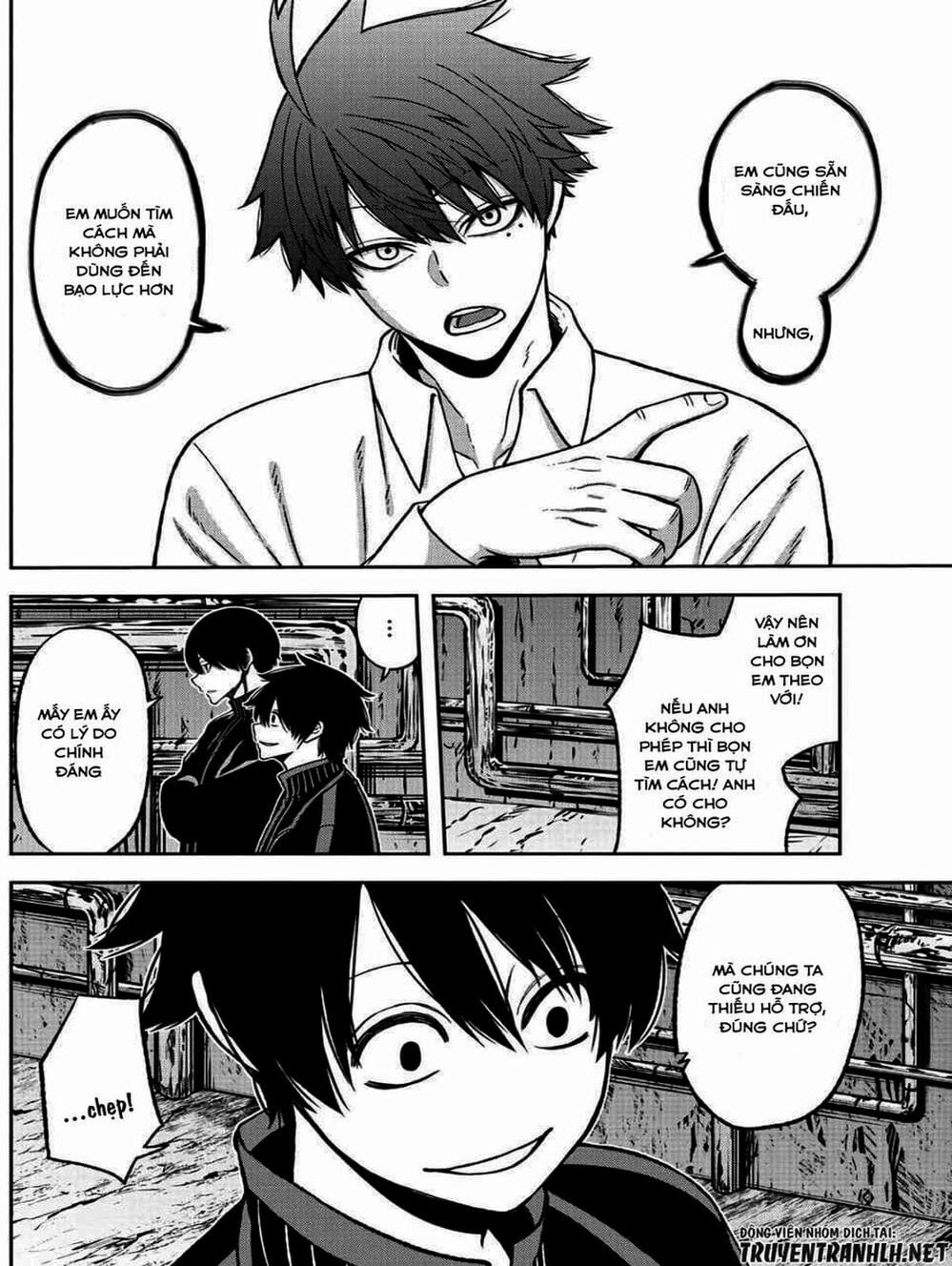 Truyện Tranh Truyền Thuyết Về Dòng Máu Bị Nguyền Rủa: Tougen Anki trang 6