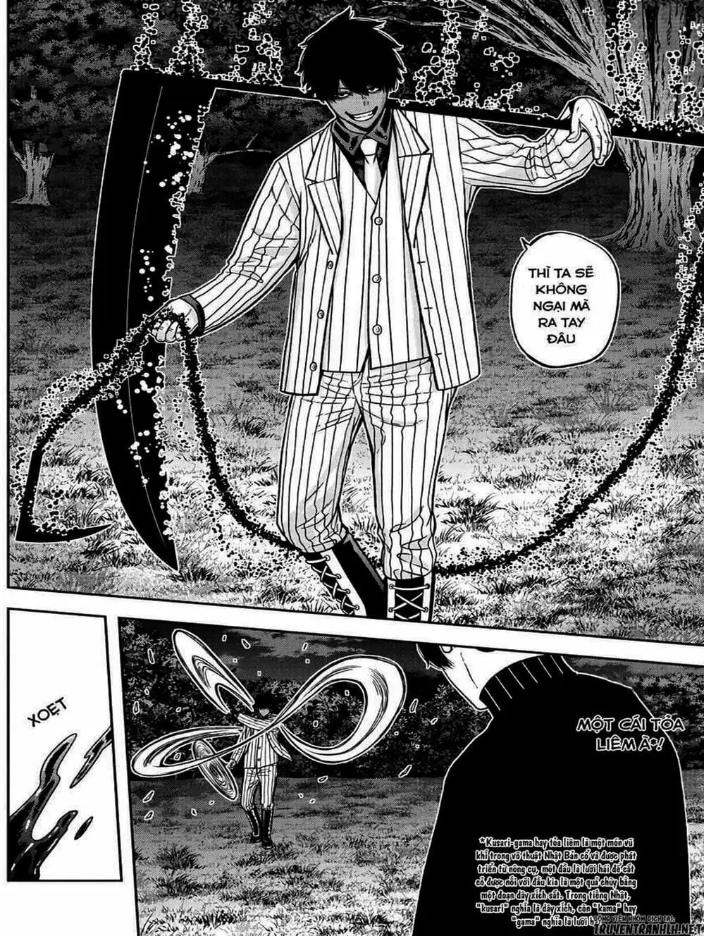Truyện Tranh Truyền Thuyết Về Dòng Máu Bị Nguyền Rủa: Tougen Anki trang 6