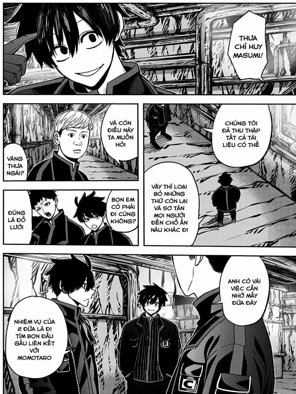 Truyện Tranh Truyền Thuyết Về Dòng Máu Bị Nguyền Rủa: Tougen Anki trang 6