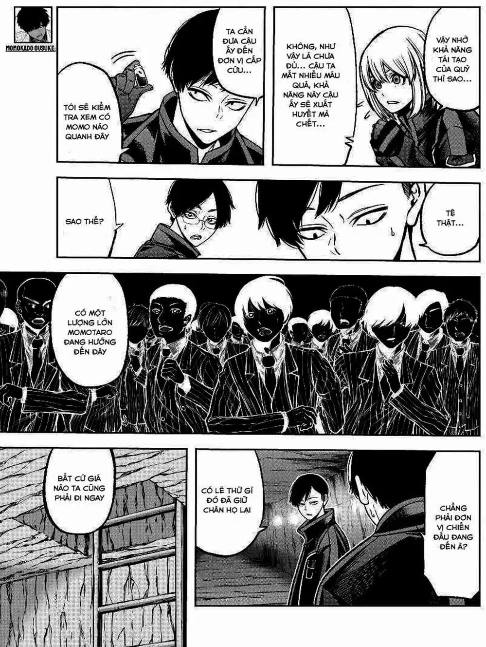 Truyện Tranh Truyền Thuyết Về Dòng Máu Bị Nguyền Rủa: Tougen Anki trang 6