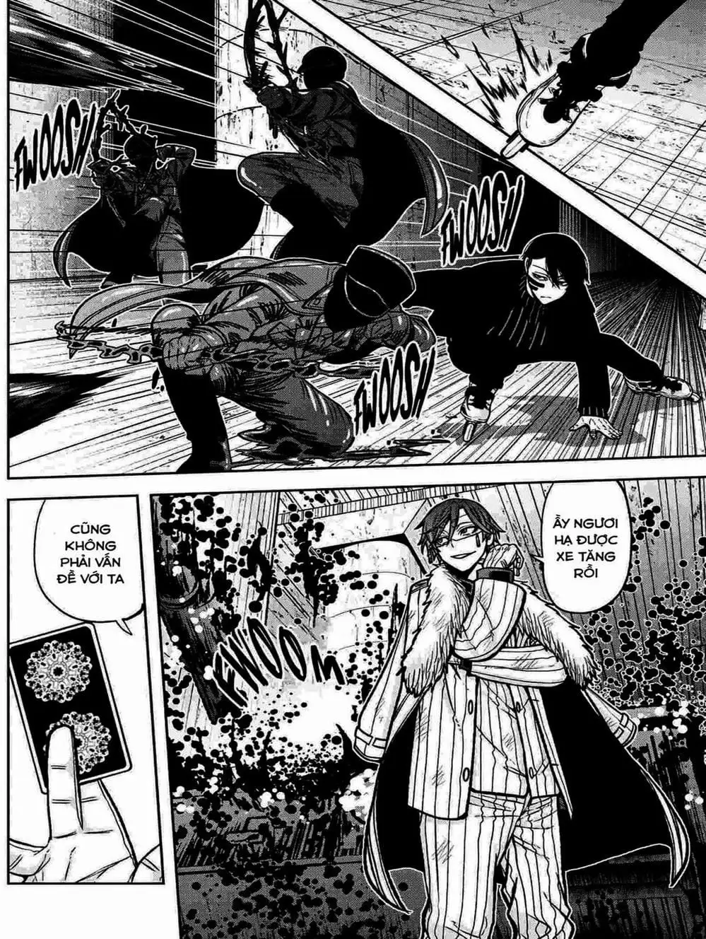 Truyện Tranh Truyền Thuyết Về Dòng Máu Bị Nguyền Rủa: Tougen Anki trang 6