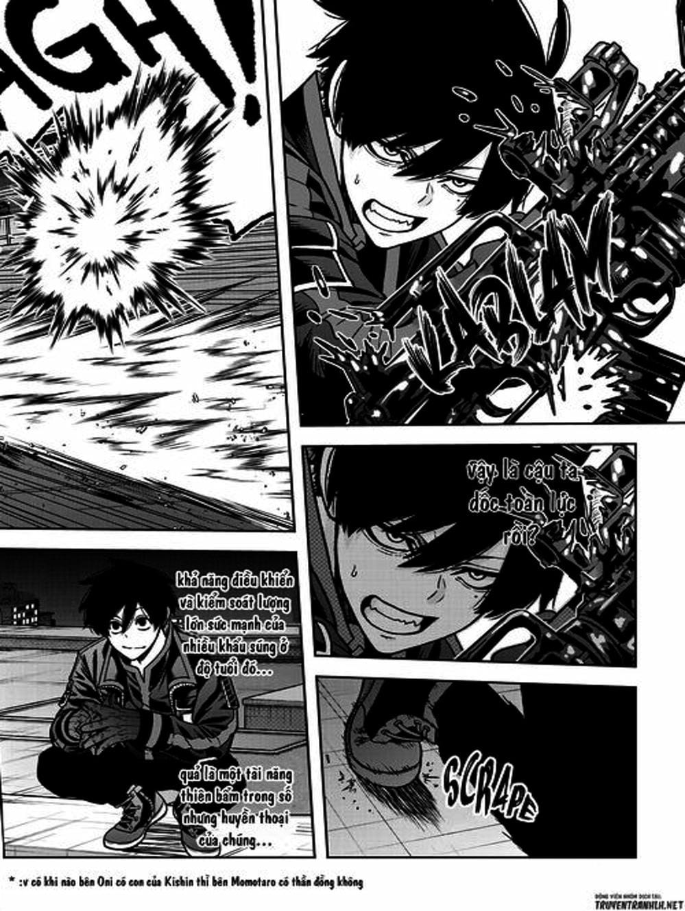 Truyện Tranh Truyền Thuyết Về Dòng Máu Bị Nguyền Rủa: Tougen Anki trang 6