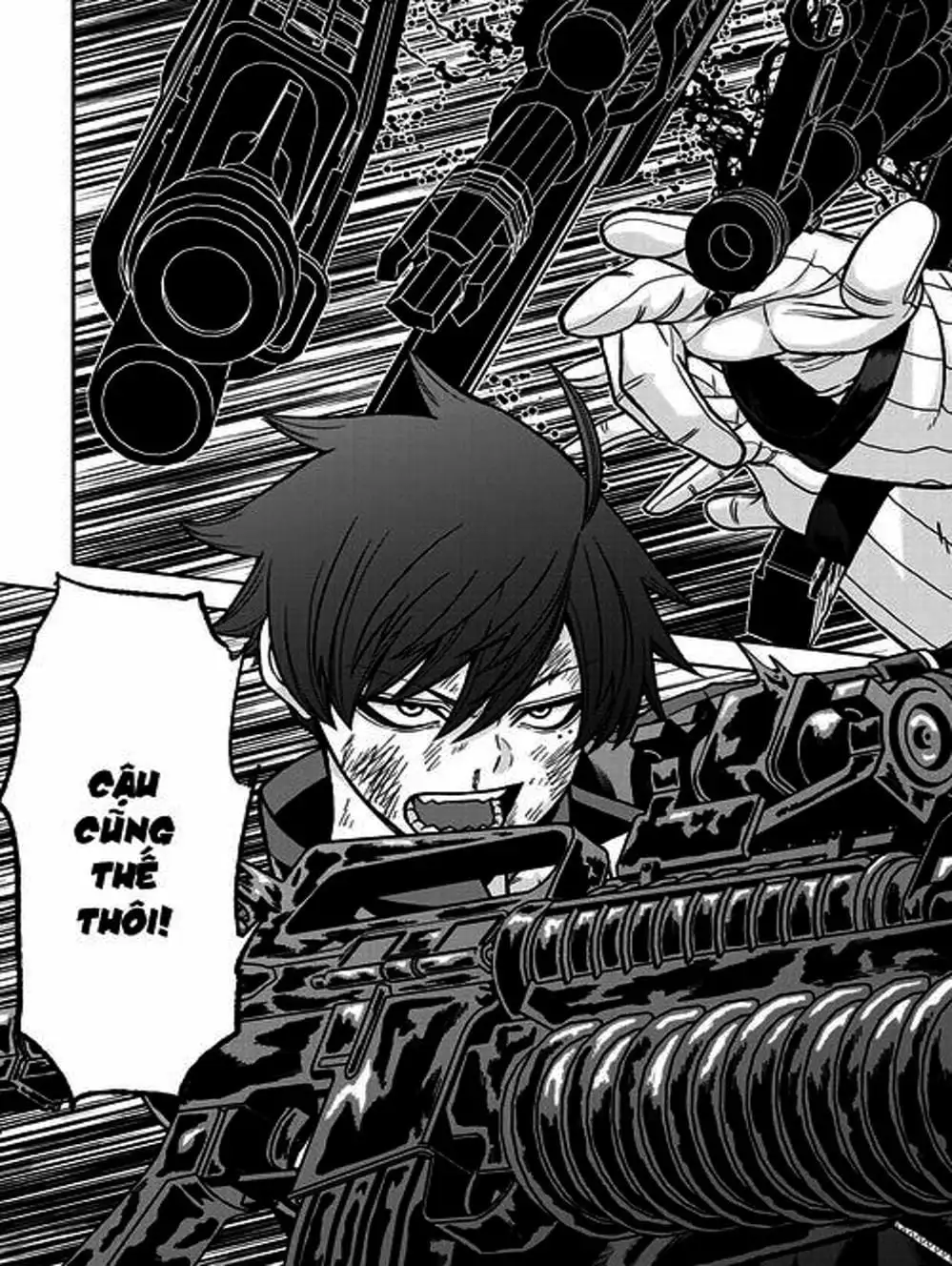 Truyện Tranh Truyền Thuyết Về Dòng Máu Bị Nguyền Rủa: Tougen Anki trang 6