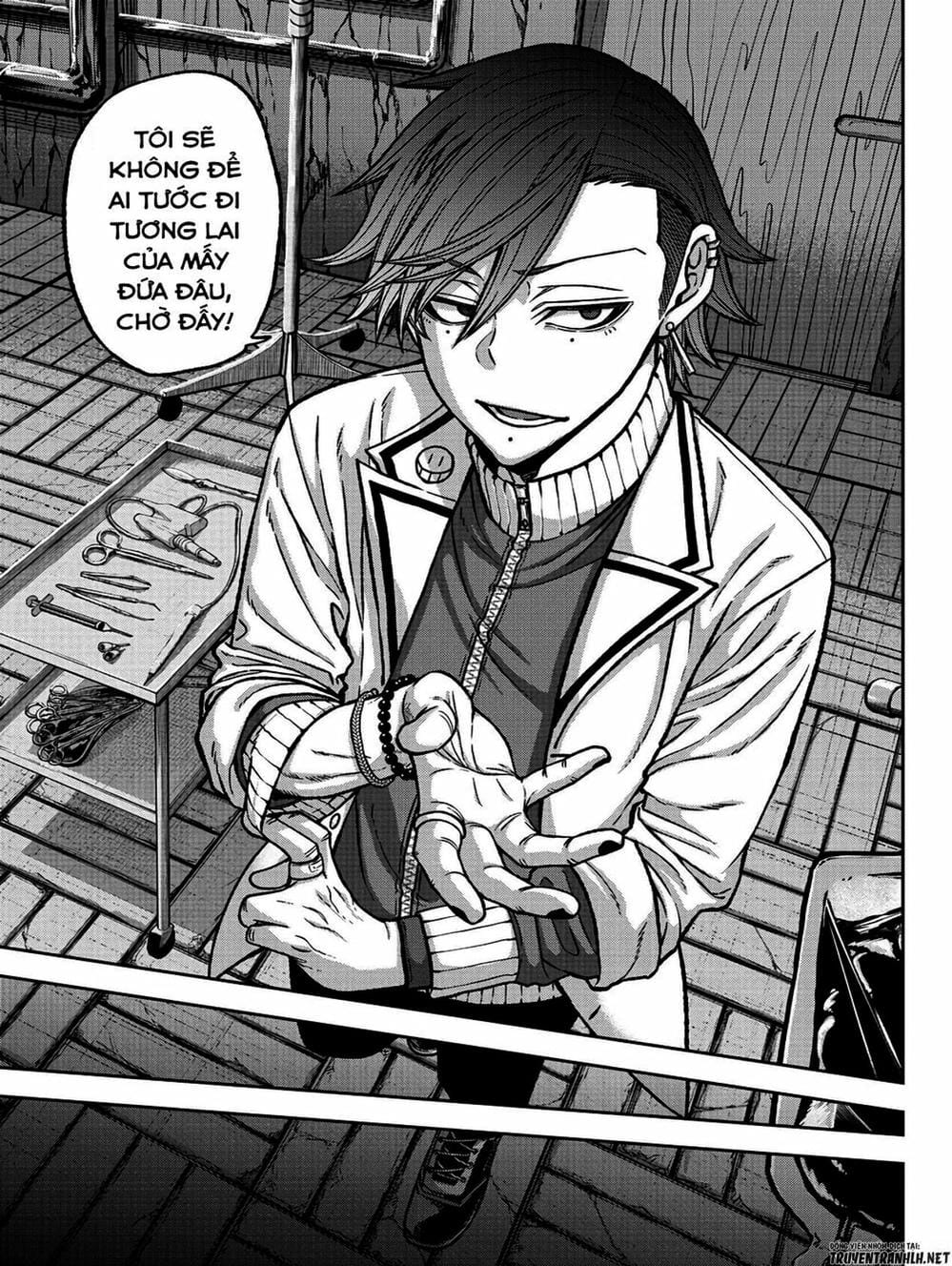 Truyện Tranh Truyền Thuyết Về Dòng Máu Bị Nguyền Rủa: Tougen Anki trang 6