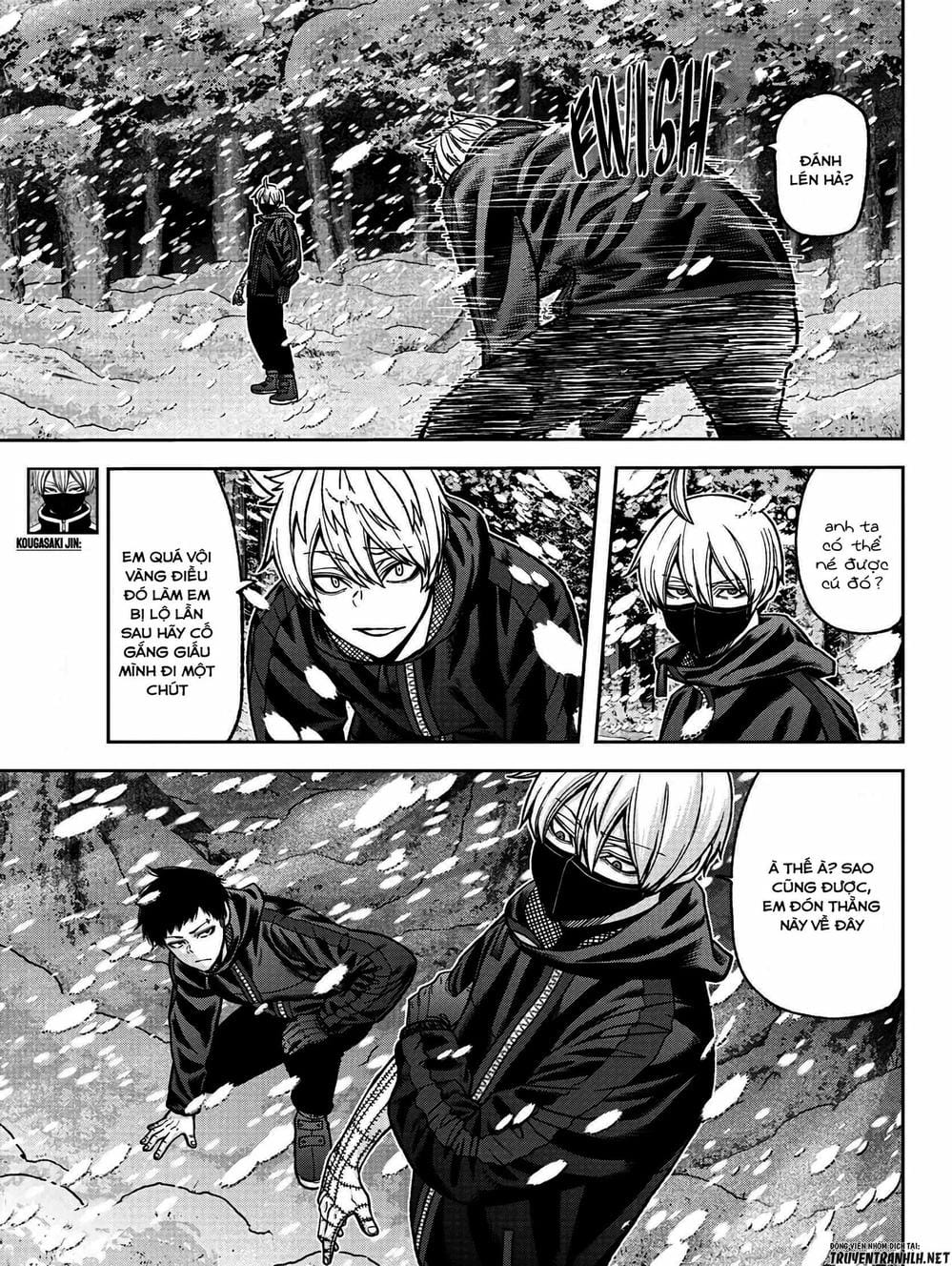 Truyện Tranh Truyền Thuyết Về Dòng Máu Bị Nguyền Rủa: Tougen Anki trang 6
