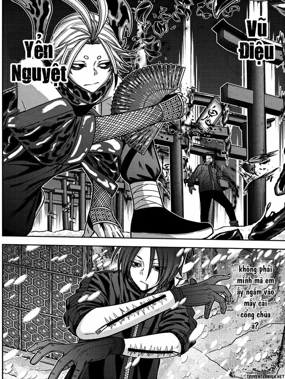 Truyện Tranh Truyền Thuyết Về Dòng Máu Bị Nguyền Rủa: Tougen Anki trang 6