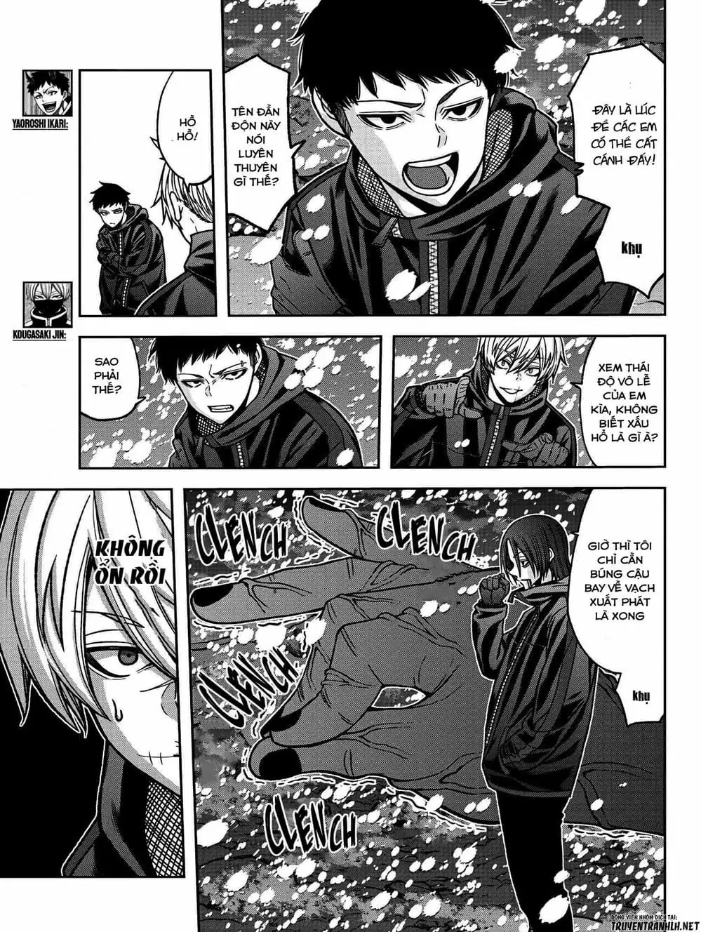 Truyện Tranh Truyền Thuyết Về Dòng Máu Bị Nguyền Rủa: Tougen Anki trang 6