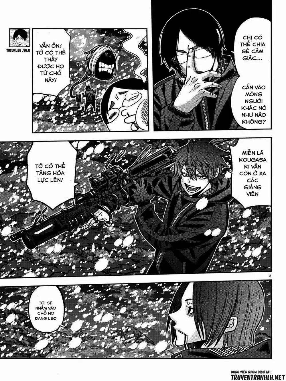 Truyện Tranh Truyền Thuyết Về Dòng Máu Bị Nguyền Rủa: Tougen Anki trang 6